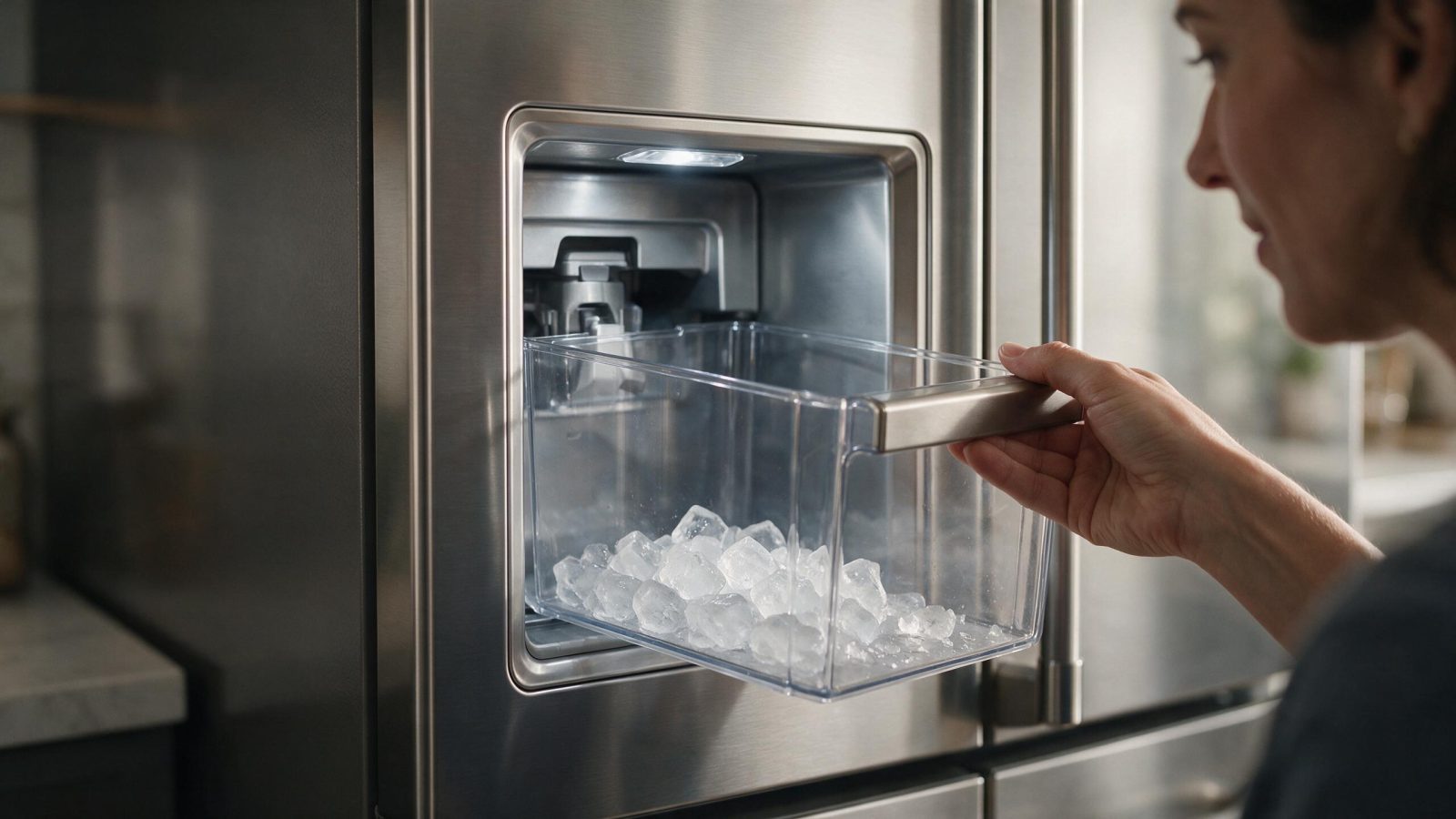 DCS Refrigerator Ice Maker Not Working: No Ice, Small Ice, or Slow Ice