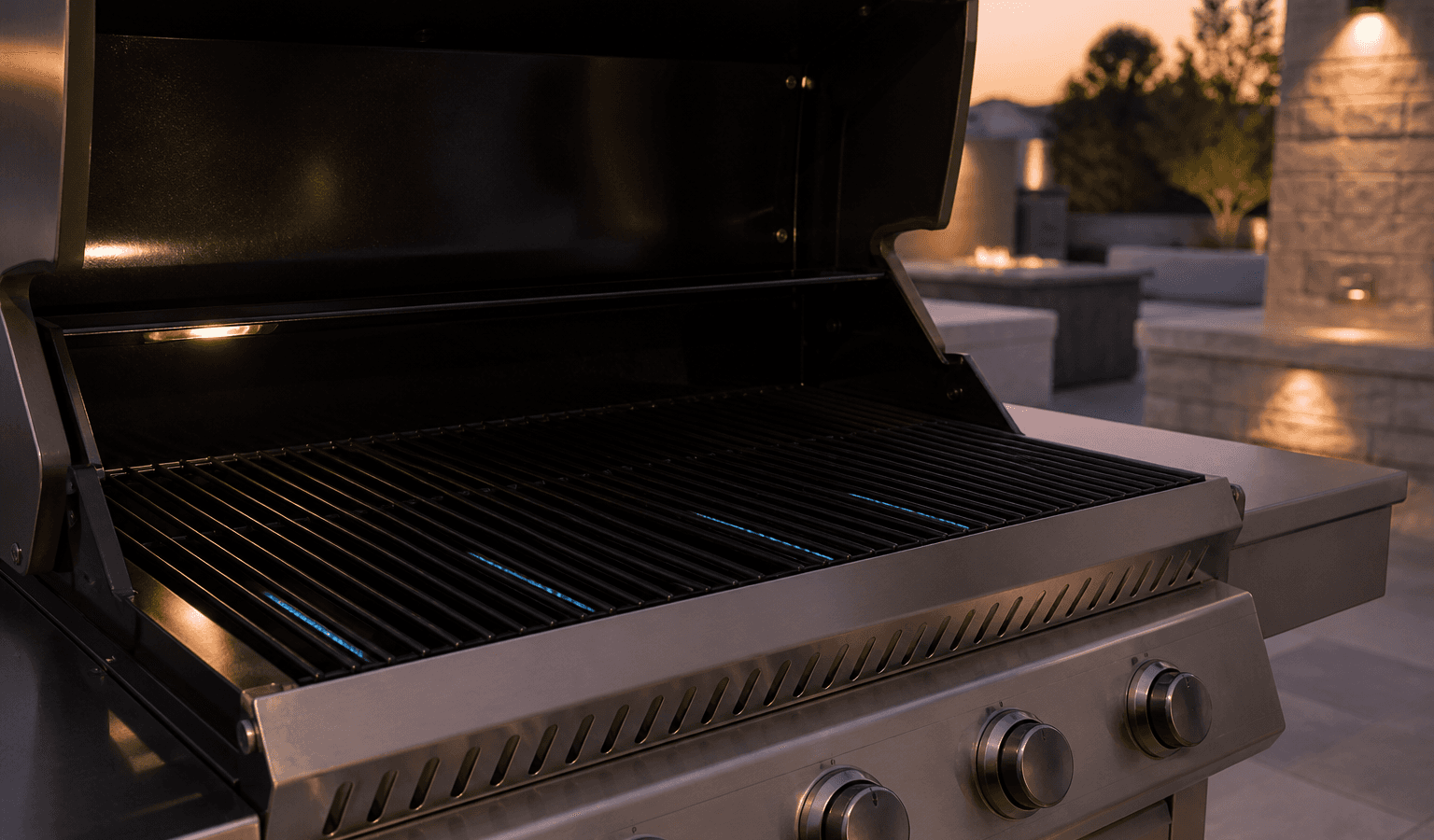 DCS grill low heat